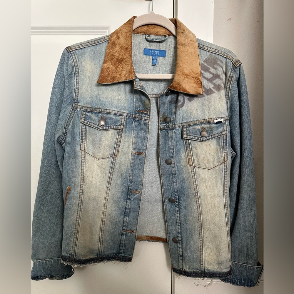 Escada Sport Wild Thing Denim Jacket